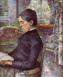 Ritratto della contessa A. de Toulouse-Lautrec